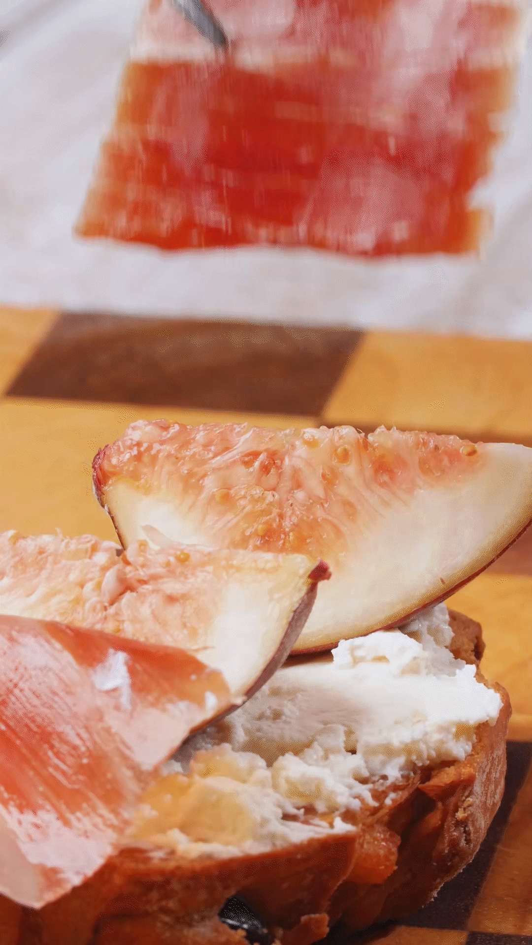 最后放上巴瑪火腿
